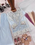 MODERN GEORGETTE EMBROIDERY 3 MM SEQUENCE WORK KID’S TOP PALAZZO WITH DUPATTA WEDDING WEAR WHOLESALE PRICE ETHNIC GARMENT (5)