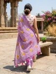 MODERN LINEN COTTON DIGITAL PRINT WITH TASSELS WORK SAREE WITH UNSTITCHED BLOUSE FESTIVE WEAR WHOLESALE PRICE ETHNIC GARMENT (3)