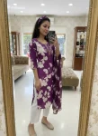MODERN MAGIC COTTON THREAD & 5 MM SEQUENCE EMBROIDERY WORK TOP BOTTOM WITH DUPATTA FESTIVE WEAR WHOLESALE PRICE ETHNIC GARMENT (4)