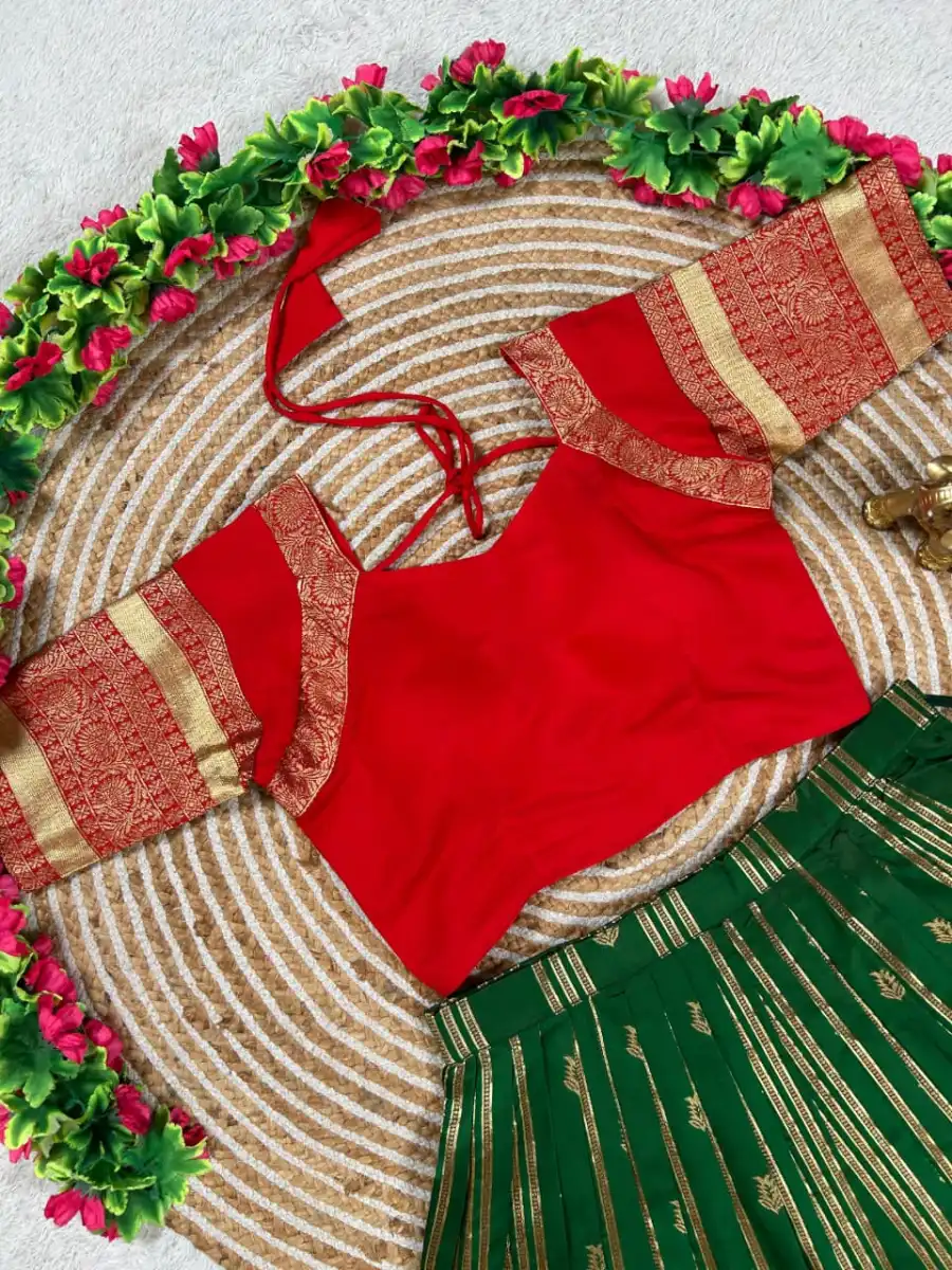 MODERN RANGOLI SILK EMBROIDERY WORK LEHENGA CHOLI WITH DUPATTA WEDDING WEAR WHOLESALE PRICE ETHNIC GARMENT (11)