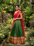 MODERN RANGOLI SILK EMBROIDERY WORK LEHENGA CHOLI WITH DUPATTA WEDDING WEAR WHOLESALE PRICE ETHNIC GARMENT (3)