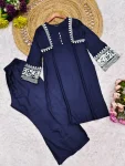 MODERN RAYON EMBROIDERY WORK CO-ORD SET CASUAL WEAR WHOLESALE PRICE ETHNIC GARMENT (2)