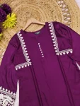 MODERN RAYON EMBROIDERY WORK CO-ORD SET DAILY WEAR WHOLESALE PRICE ETHNIC GARMENT (2)