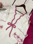 MODERN RAYON EMBROIDERY WORK TOP PALAZZO WITH DUPATTA FESTIVE WEAR WHOLESALE PRICE ETHNIC GARMENT (12)