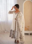 MODERN ROMAN SILK EMBROIDERY SEQUENCE WORK GOWN BOTTOM WITH DUPATTA WEDDING WEAR WHOLESALE PRICE ETHNIC GARMENT (5)