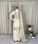 MODERN ROSE GOLD REAL MIRROR WITH EMBROIDERY WORK TOP PALAZZO WITH DUPATTA FESTIVE WEAR WHOLESALE PRICE ETHNIC GARMENT (2)