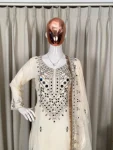 MODERN ROSE GOLD REAL MIRROR WITH EMBROIDERY WORK TOP PALAZZO WITH DUPATTA FESTIVE WEAR WHOLESALE PRICE ETHNIC GARMENT (2)