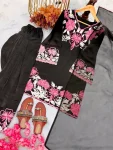 MODERN SATIN EMBROIDERY THREAD WORK TOP PATIYALA WITH DUPATTA FESTIVE WEAR WHOLESALE PRICE ETHNIC GARMENT (5)