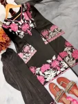 MODERN SATIN EMBROIDERY THREAD WORK TOP PATIYALA WITH DUPATTA FESTIVE WEAR WHOLESALE PRICE ETHNIC GARMENT (5)