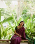 MOST PICKED LICHI SILK JACQUARD WORK SAREE WITH UNSTITCHED BLOUSE FESTIVE WEAR WHOLESALE PRICE ETHNIC GARMENT (2)
