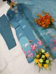 NEW ARRIVAL COTTON DIGITAL PRINT WORK TOP BOTTOM WITH DUPATTA FESTIVE WEAR WHOLESALE PRICE ETHNIC GARMENT (2)