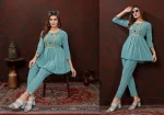 NEW ARRIVAL COTTON HANDWORK CO-ORD SET FESTIVE WEAR WHOLESALE PRICE ETHNIC GARMENT (4)