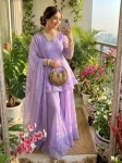 NEW ARRIVAL CRUNCHY SILK PLAIN TOP PALAZZO WITH DUPATTA FESTIVE WEAR WHOLESALE PRICE ETHNIC GARMENT (2)