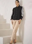 NEW ARRIVAL DHABU COTTON HAND EMBROIDERY BUTTA WORK ONLY TOP CASUAL WEAR WHOLESALE PRICE ETHNIC GARMENT (7)