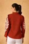 NEW ARRIVAL DHABU COTTON HAND EMBROIDERY BUTTA WORK ONLY TOP DAILY WEAR WHOLESALE PRICE ETHNIC GARMENT (5)