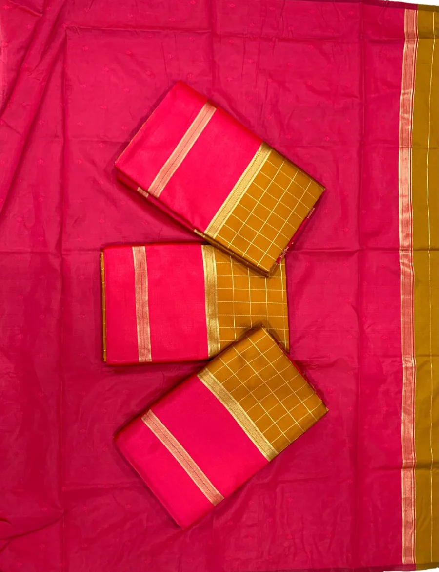 NEW ARRIVAL LICHI SILK JACQUARD WORK SAREE WITH UNSTITCHED BLOUSE FESTIVE WEAR WHOLESALE PRICE ETHNIC GARMENT (11)