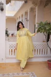 NEW ARRIVAL MUL CHANDERI BEADS EMBROIDERY WORK TOP BOTTOM WITH DUPATTA FESTIVE WEAR WHOLESALE PRICE ETHNIC GARMENT (21)