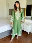 NEW ARRIVAL ORGANZA SILK EMBROIDERY WORK TOP PALAZZO WITH DUPATTA FESTIVE WEAR WHOLESALE PRICE ETHNIC GARMENT (4)