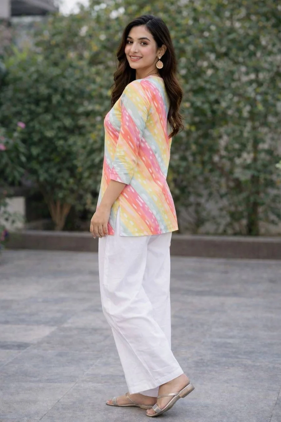 NEW ARRIVAL RAYON DIGITAL PRINT WORK TOP PALAZZO SET DAILY WEAR WHOLESALE PRICE ETHNIC GARMENT (10)