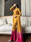 NEW ARRIVAL ROMAN GLASS EMBROIDERY CODING-DORI WITH REAL MIRROR HAND WORK TOP PALAZZO WITH DUPATTA PARTY WEAR WHOLESALE PRICE ETHNIC GARMENT (12)