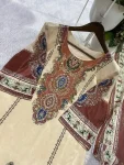 RICH LOOK CHINON PRINTED WORK TOP BOTTOM DUPATTA FESTIVE WEAR WHOLESALE PRICE ETHNIC GARMENT (3)