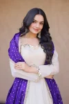RICH LOOK COSMOS REAL MIRROR WITH ZARI EMBROIDERY LACE WORK GOWN WITH DUPATTA FESTIVE WEAR WHOLESALE PRICE ETHNIC GARMENT (19)
