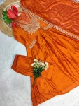 RICH LOOK CP VICHITRA EMBROIDERY WORK TOP BOTTOM WITH DUPATTA FESTIVE WEAR WHOLESALE PRICE ETHNIC GARMENT (2)