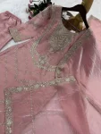 RICH LOOK FENDY SILK EMBROIDERY SEQUENCE WORK TOP PALAZZO WITH DUPATTA WEDDING WEAR WHOLESALE PRICE ETHNIC GARMENT (3)