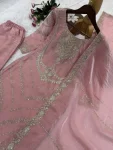 RICH LOOK FENDY SILK EMBROIDERY SEQUENCE WORK TOP PALAZZO WITH DUPATTA WEDDING WEAR WHOLESALE PRICE ETHNIC GARMENT (3)