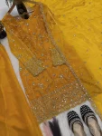 RICH LOOK FENDY SILK THREAD WITH 5 MM SEQUENCE MULTI NEEDLE EMBROIDERY ,ZARI WORK TOP PALAZZO WITH DUPATTA FESTIVE WEAR WHOLESALE PRICE ETHNIC GARMENT (7)