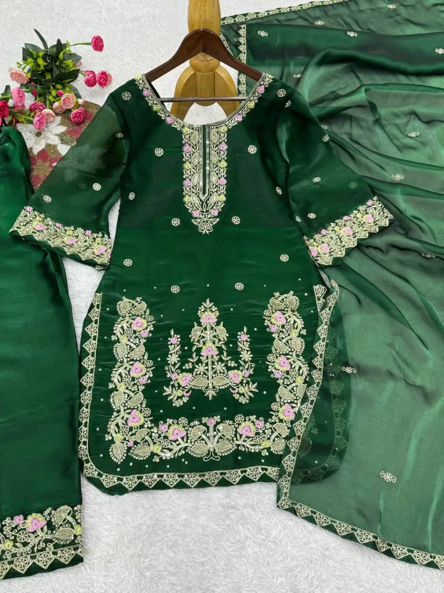 RICH LOOK GMY SILK EMBROIDERY AND SEQUENCE WORK TOP PATIYALA WITH DUPATTA FESTIVE WEAR WHOLESALE PRICE ETHNIC GARMENT (15)