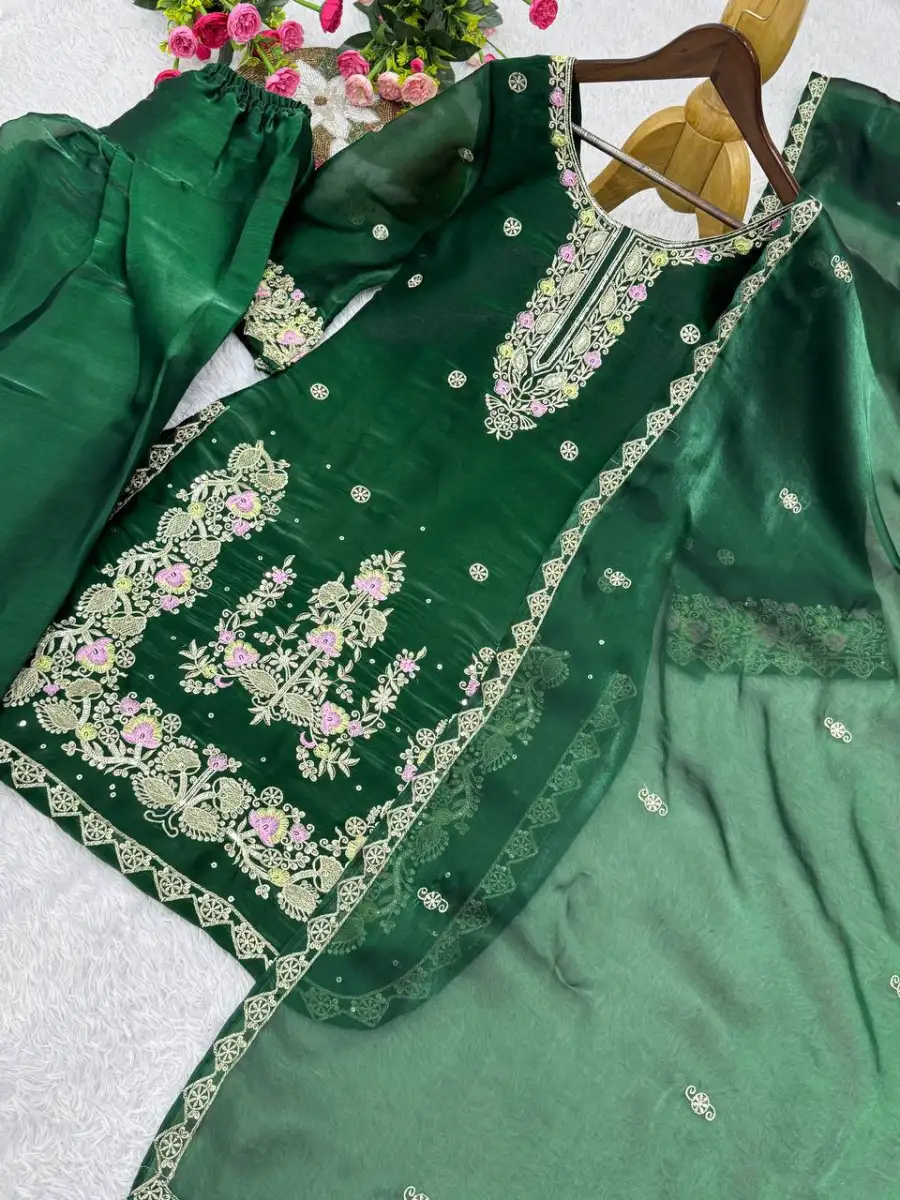 RICH LOOK GMY SILK EMBROIDERY AND SEQUENCE WORK TOP PATIYALA WITH DUPATTA FESTIVE WEAR WHOLESALE PRICE ETHNIC GARMENT (19)