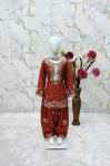 RICH LOOK NATURAL CREPE EMBROIDERY SEQUENCE WORK KID’S TOP PATIYALA WITH DUPATTA FESTIVE WEAR WHOLESALE PRICE ETHNIC GARMENT (7)