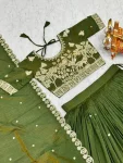 RICH LOOK NC VICHITRA EMBROIDERY CODING SEQUENCE WORK WITH THREAD WORK LEHENGA CHOLI WITH DUPATTA WEDDING WEAR WHOLESALE PRICE ETHNIC GARMENT (9)