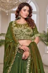 RICH LOOK NC VICHITRA EMBROIDERY CODING SEQUENCE WORK WITH THREAD WORK LEHENGA CHOLI WITH DUPATTA WEDDING WEAR WHOLESALE PRICE ETHNIC GARMENT (9)