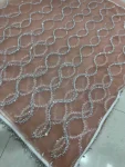 RICH LOOK NET BEADS ,SEQUENCE, PEARLS EMBROIDERY WORK SAREE WITH UNSTITCHED BLOUSE PARTY WEAR WHOLESALE PRICE ETHNIC GARMENT (14)