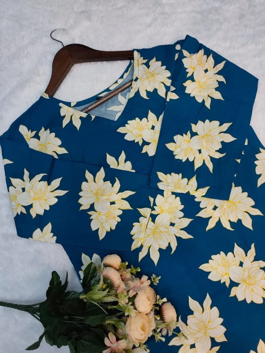 RICH LOOK RAYON DIGITAL PRINT WORK ONLY TOP DAILY WEAR WHOLESALE PRICE ETHNIC GARMENT (6)