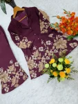 RICH LOOK RAYON DIGITAL PRINTED WORK CO-ORD SET DAILY WEAR WHOLESALE PRICE ETHNIC GARMENT (7)