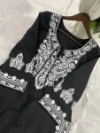 RICH LOOK ROMAN SILK EMBROIDERY WORK TOP BOTTOM WITH DUPATTA DAILY WEAR WHOLESALE PRICE ETHNIC GARMENT (2)