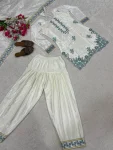 RICH LOOK SO SILK EMBROIDERY WORK TOP PATIYALA WITH DUPATTA FESTIVE WEAR WHOLESALE PRICE ETHNIC GARMENT (2)
