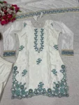 RICH LOOK SO SILK EMBROIDERY WORK TOP PATIYALA WITH DUPATTA FESTIVE WEAR WHOLESALE PRICE ETHNIC GARMENT (2)