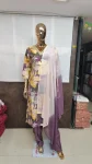 TRENDING CHANDERI HANDWORK TOP BOTTOM WITH DUPATTA FESTIVE WEAR WHOLESALE PRICE ETHNIC GARMENT (8)