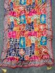 TRENDING CHINON SILK DIGITAL PRINT WITH BEAUTIFUL MIRROR HANDWORK SAREE WITH UNSTITCHED BLOUSE FESTIVE WEAR WHOLESALE PRICE ETHNIC GARMENT (2)