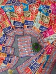 TRENDING CHINON SILK DIGITAL PRINT WITH BEAUTIFUL MIRROR HANDWORK SAREE WITH UNSTITCHED BLOUSE FESTIVE WEAR WHOLESALE PRICE ETHNIC GARMENT (2)