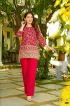 TRENDING CREPE SILK EMBROIDERY WORK TOP PENT SET FESTIVE WEAR WHOLESALE PRICE ETHNIC GARMENT (4)