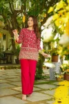 TRENDING CREPE SILK EMBROIDERY WORK TOP PENT SET FESTIVE WEAR WHOLESALE PRICE ETHNIC GARMENT (4)