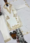 TRENDING GEORGETTE EMBROIDERY WITH SWAROVSKI HAND WORK TOP BOTTOM WITH DUPATTA FESTIVE WEAR WHOLESALE PRICE ETHNIC GARMENT (7)