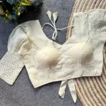 TRENDING HAKOBA COTTON FANCY WORK STITCHED BLOUSE DAILY WEAR WHOLESALE PRICE ETHNIC GARMENT(18)