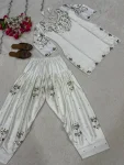 TRENDING JAPAN SATIN EMBROIDERY SEQUENCE WORK TOP PATIYALA WITH DUPATTA FESTIVE WEAR WHOLESALE PRICE ETHNIC GARMENT (8)