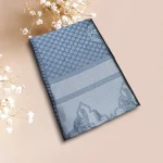 TRENDING LICHI SILK RICH PALLU & JACQUARD WORK SAREE WITH UNSTITCHED BLOUSE DAILY WEAR WHOLESALE PRICE ETHNIC GARMENT (1)